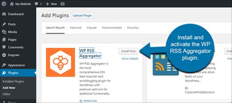 How to Create News Aggregator in WordPress: Using RSS Feed  .